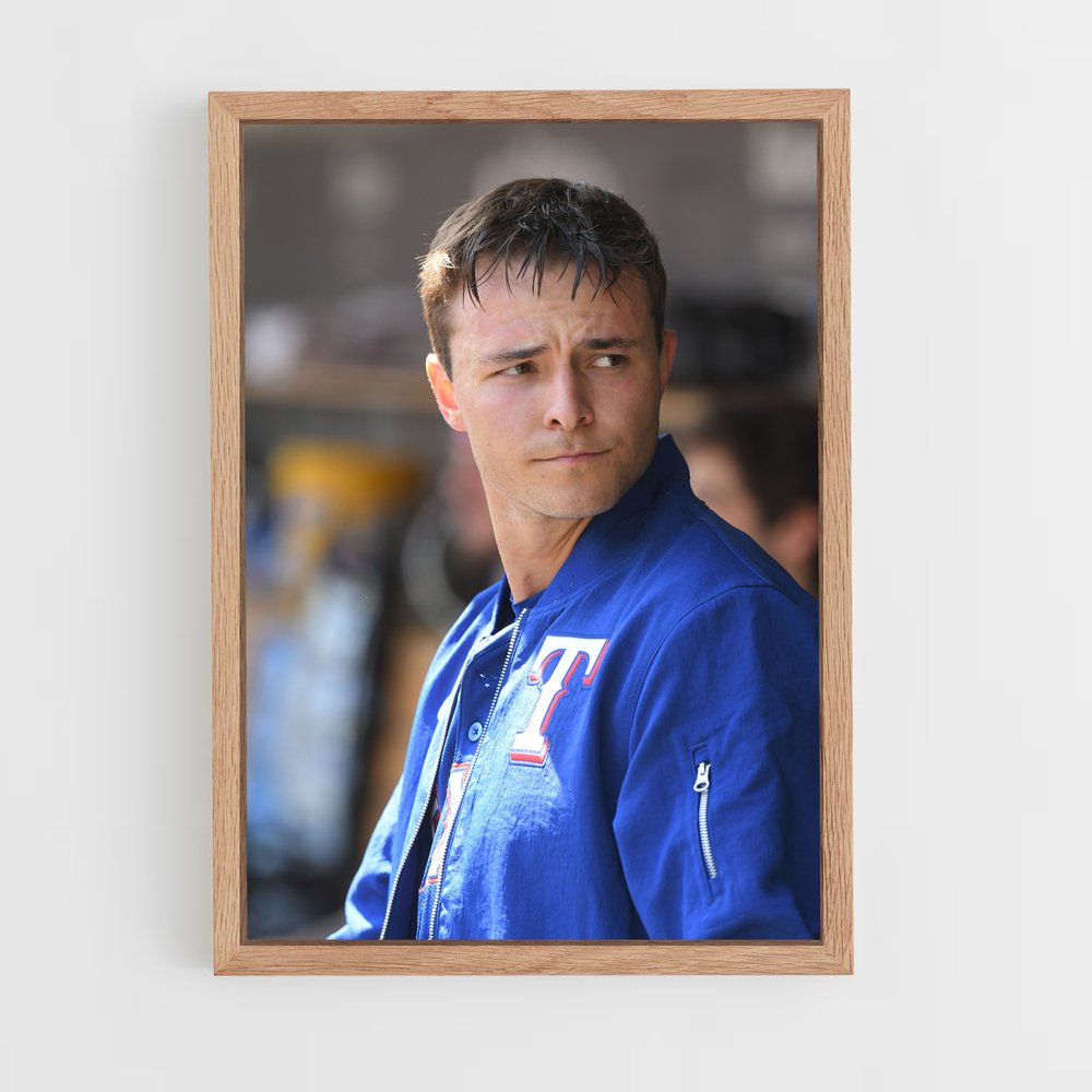 Poster Regard Bleu – affiche Baseball (vue 4)